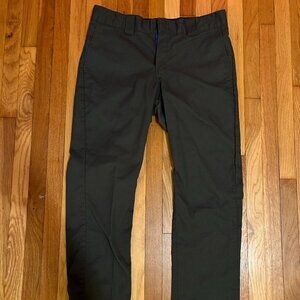Dark Green Dickies Flex Work Pants Size 34x30